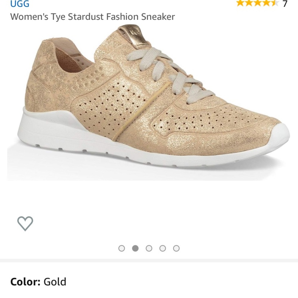 ✨UGG Tye gold sneakers🧁